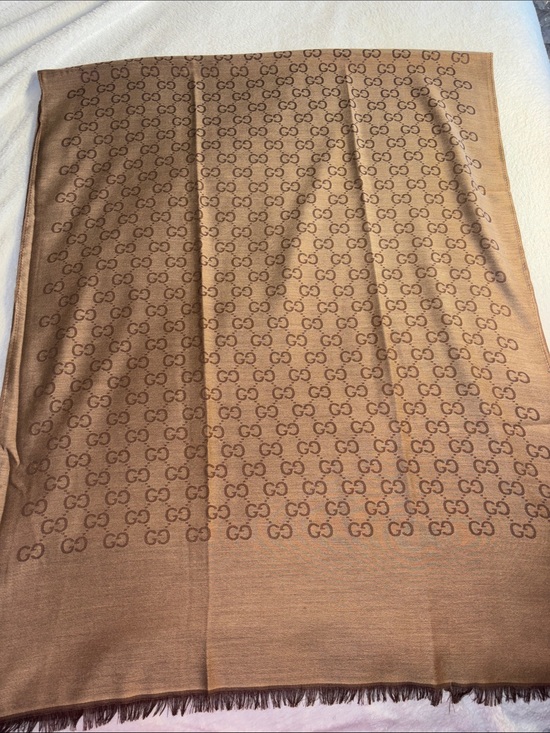 Fashion scarf￼ Accessories - Brand New ! Long Scaf BrownTan GG Motif